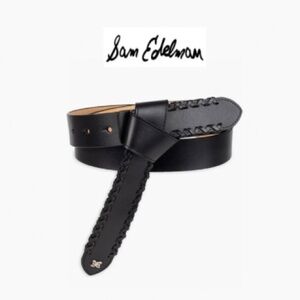 Sam Edelman Leather Tie Belt